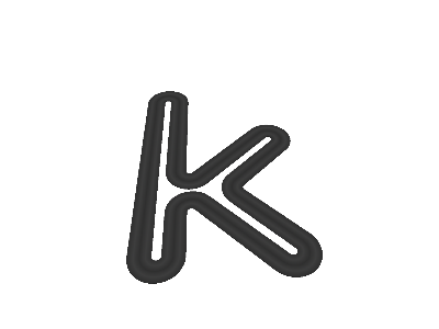 Huruf K kecil