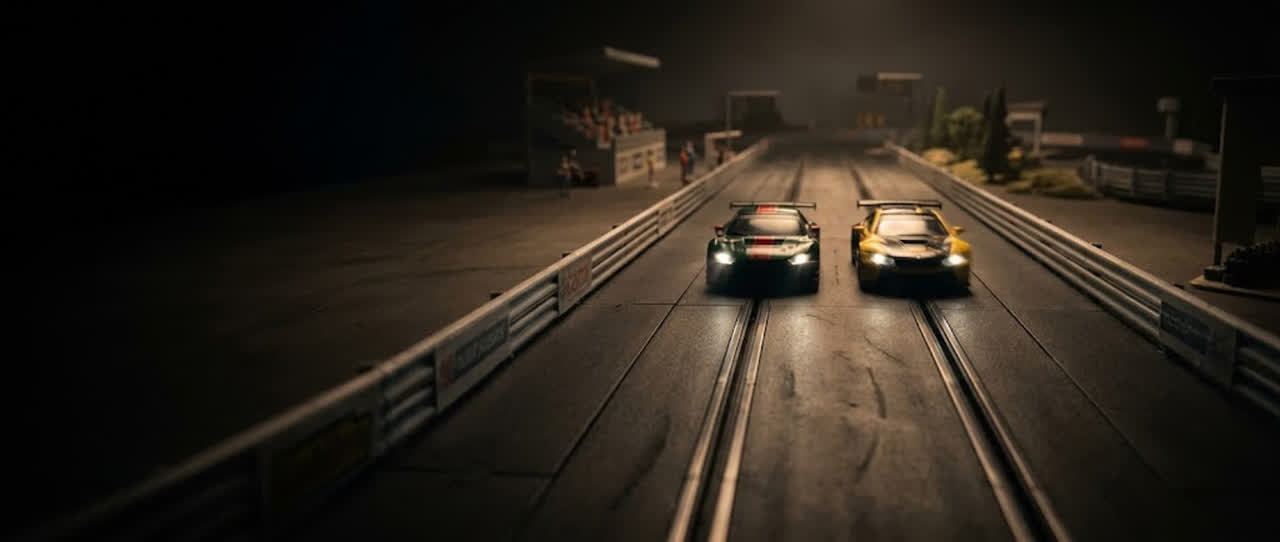 Slot car racing shop
